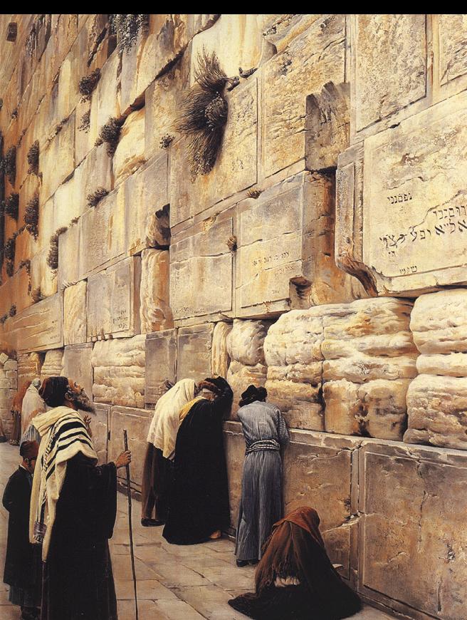 Gustav Bauernfeind The Wailing Wall, Jerusalem